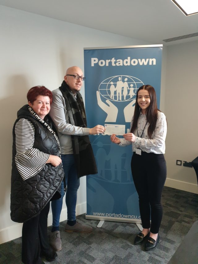 Portadown Credit Union 300 welcome pack donation