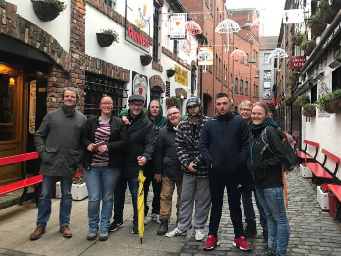 Clients From Simon Communitys Derry Project Visit Belfast As Part Of Health Wellbeing Initiative