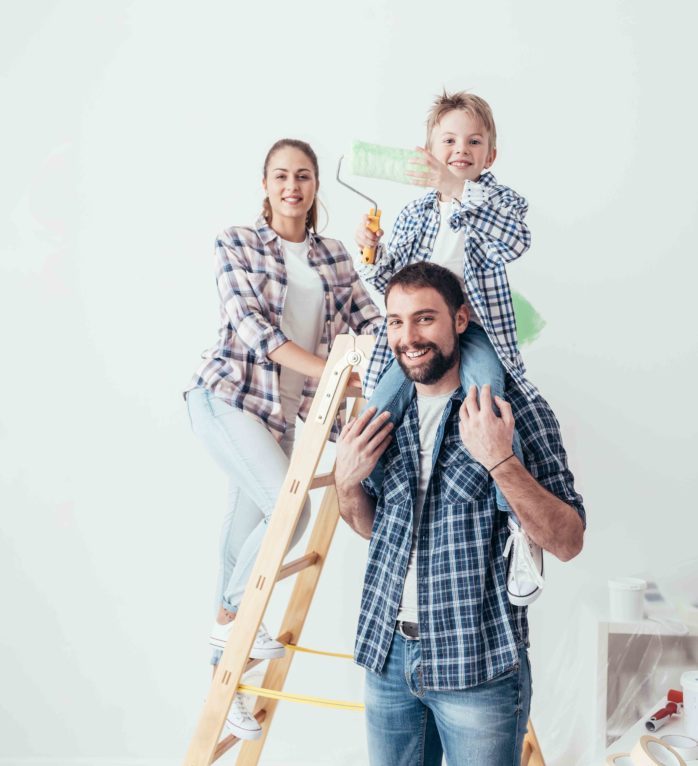 Family Painting Home Web Image