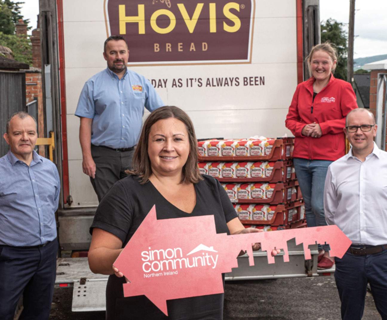 Hovis® Ireland Partners With The Simon Community In Belfast Donating Bread To Belfast Projects