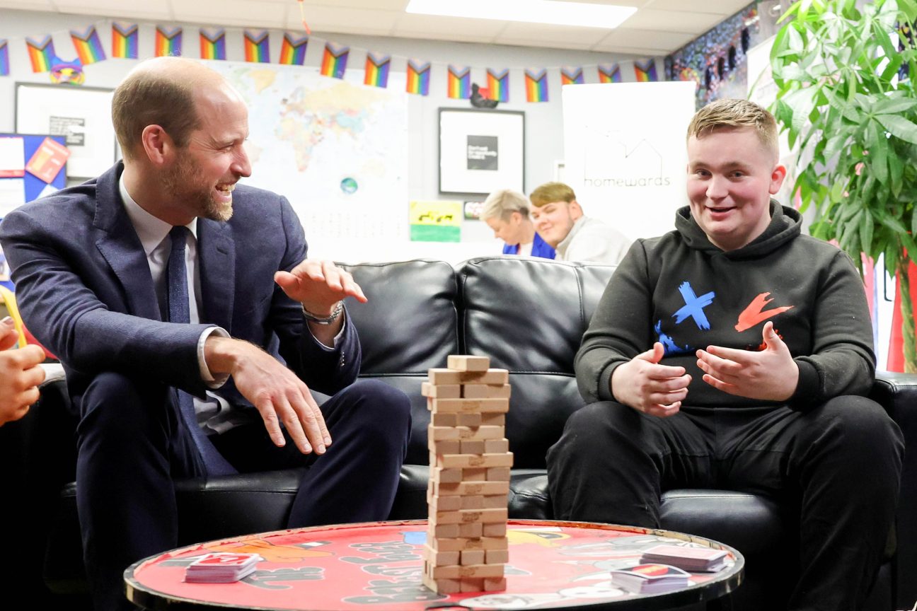 Prince William and Thomas