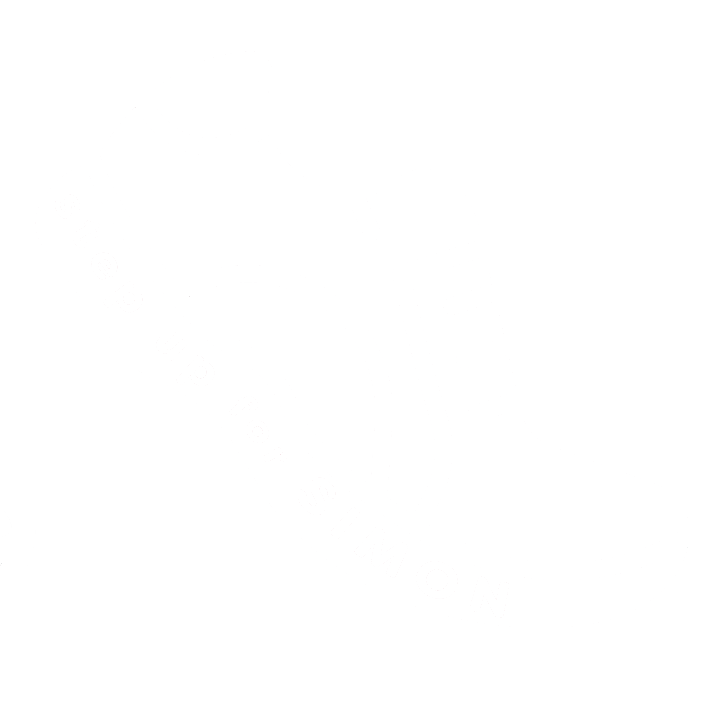 White Step Up Logo