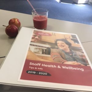 Staff Health & Wellbeing Strategy Launched - 2019