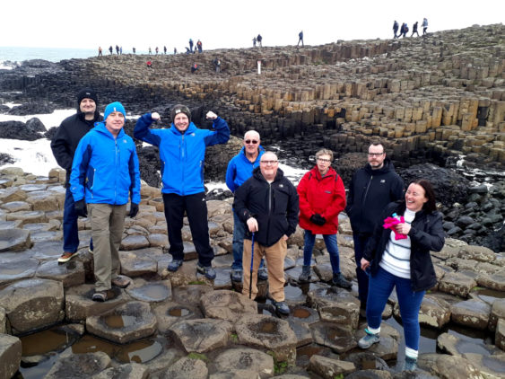Clients From Simon Communitys Derry Project Visit Giants Causeway As Part Of Health Wellbeing Initiative