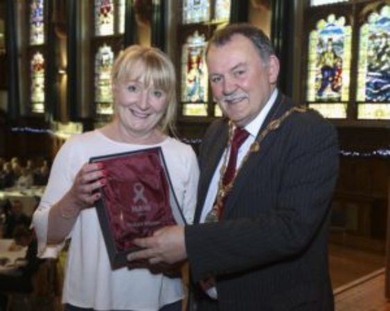 Geraldine Getting Council For Homeless Award